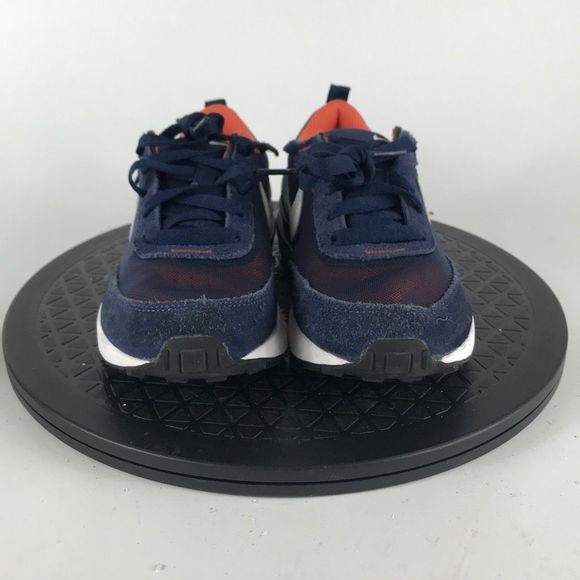 Nike Waffle One Blue/Orange Athletic Running Shoes DC0480-401 Youth Size 2Y - Picture 2 of 12